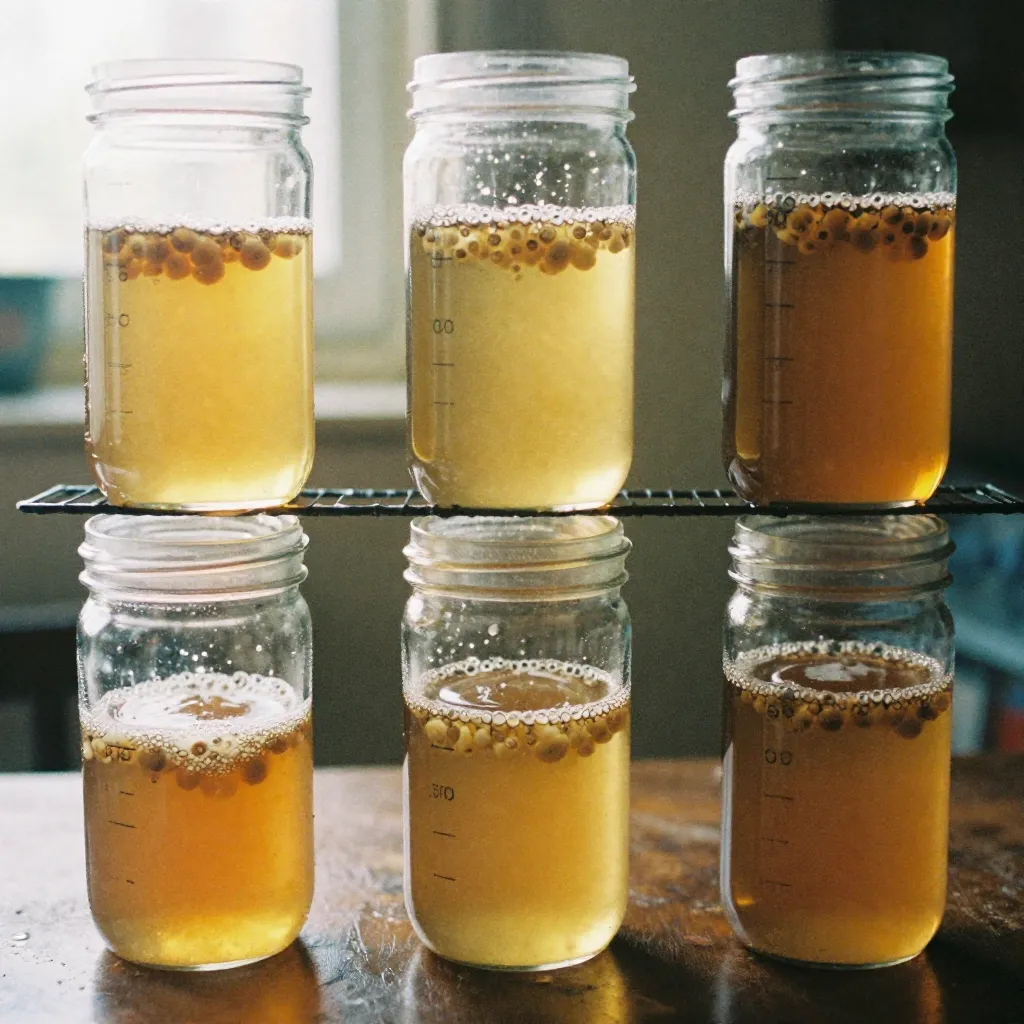 Kombucha brygningsproces